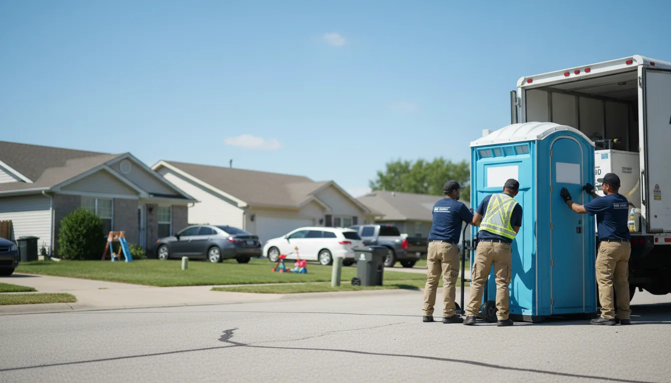 Standard Porta Potty Rentals in Long Bottom, OH near me